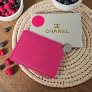 Source Unknown Pink Card Holder